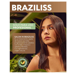 Tratamiento Braziliss Recamier Paso 2 Organic Argan Oil Salon In 1000ml