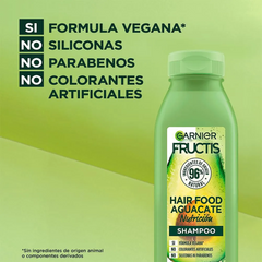 Shampoo Garnier Fructis Hair Food Aguacate de 300 ml