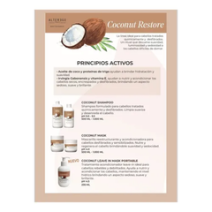 Shampoo De Restauración Coco Alter Ego 500ml