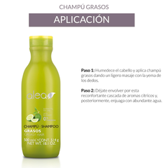 Shampoo Alea Para Cabello Graso 514g
