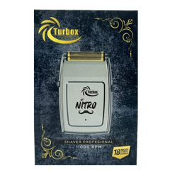 Afeitadora Profesional Shaver Turbox Nt Nitro Gris Metal