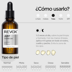 Just Vitamina c 20% Revox serum Antioxidante 30mL