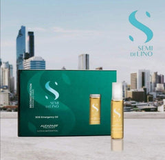Ampolletas Alfaparf SOS Emergency Oil Semi Di Linio