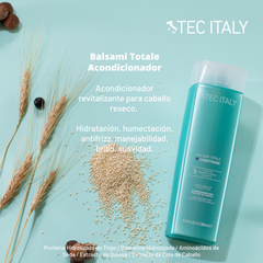 Kit Shampoo Totale + Acondicionador Balsami Totale Tec Italy
