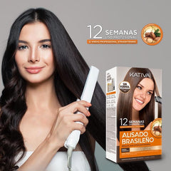 Kit Kativa Alisado Brasileño Todo Tipo de Cabello
