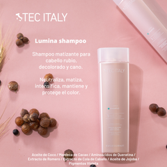 Kit Shampoo + Acondicionador Lumina Tec Italy