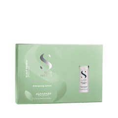 Kit Shampoo + Ampolletas Alfaparf Semi Di Lino Energizing