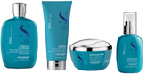 Kit Shampoo + Acondicionador + Mascarilla + Fluido Curl Alfaparf Rizos Semi Di Lino