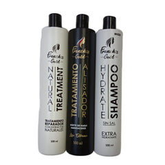 Keratina French Lizz Alisado Frances Kit 500ml Sin Formol