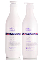 Shampoo Light + Acondicionador Milk Shake Silver Shine