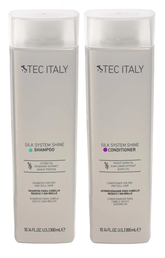 Kit Shampoo + Acondicionador Silk System Shine Tec Italy