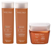 Kit Shampoo + Acondicionador + Mascarilla Essential Oil Tec Italy