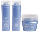Kit Shampoo + Acondicionador + Mascarilla Tec Italy Omni Restore