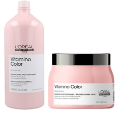 Kit Shampoo + Mascarilla Vitamino Color Loreal