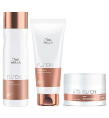 Kit Shampoo + Acondicionador + Mascarilla Wella Fusion