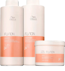 Kit Shampoo + Acondicionador + Mascarilla Wella Fusion