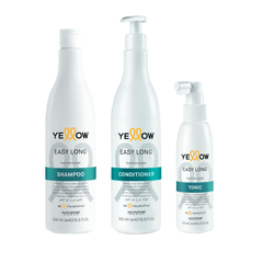 Kit Shampoo + Acondicionador + Tónico Yellow Easy Long