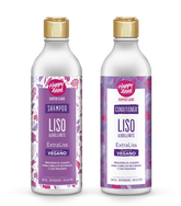 Kit Shampoo + Acondicionador Happy Anne Liso & Brillante ExtraLiss