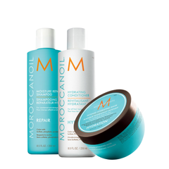 COMBO ESPECIAL Moroccanoil  Hidratación Sh+Acond+Mask Intensiva 250ml(+OBSEQUIO)