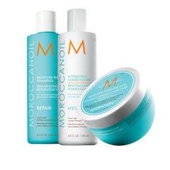COMBO ESPECIAL Moroccanoil Hidratación Sh+Acond+Mask 250ml (+OBSEQUIO)