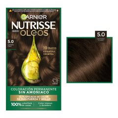 Garnier Nutrisse Óleos Castaño Claro tono 5.0