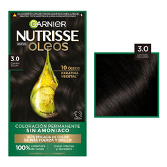 Garnier Nutrisse Óleos Castaño Oscuro tono 3.0