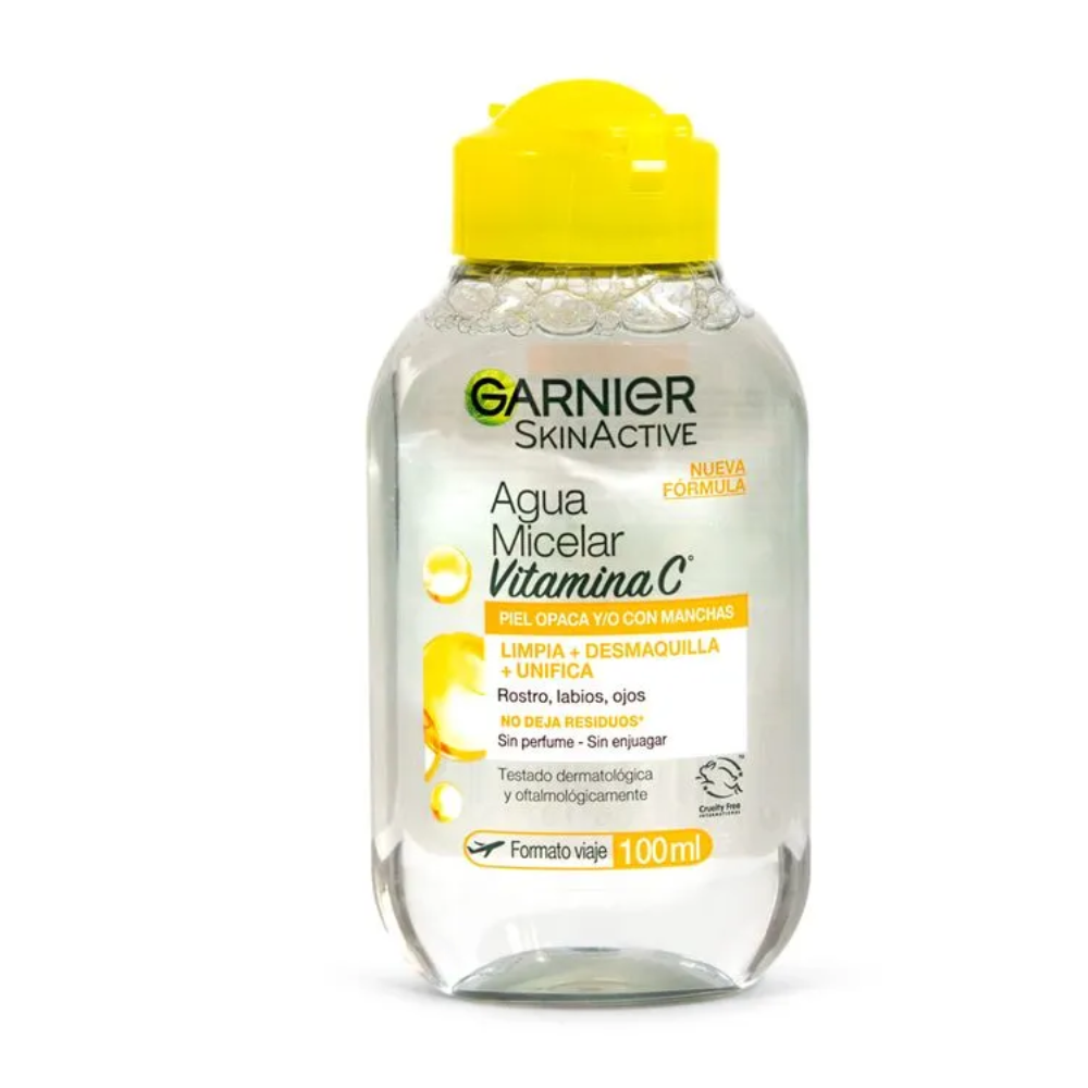Agua Micelar con Agua de Rosas de Garnier 100mL