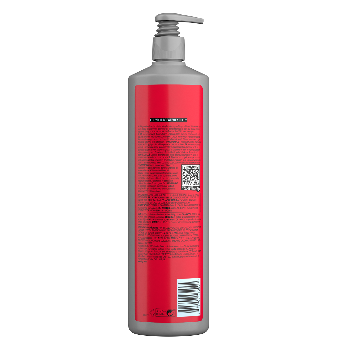 Acondicionador Tigi Resurrection 970ml