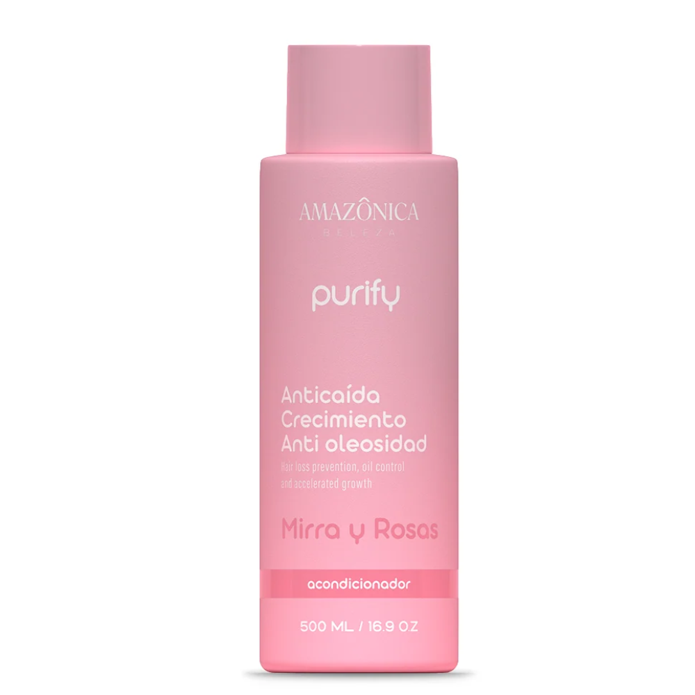 Acondicionador Amazonica Purify Mirra Y Rosas 500ml