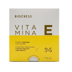 Tónico Capilar Biocress Vitamina E 12 Unidades  13ml
