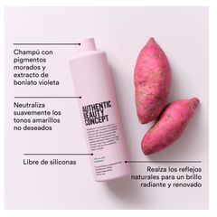 Shampoo Glow Cool Cleanser de Authentic Beauty Concept 300mL