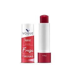 Bálsamo Labial Kiss My Lips Fresa Con Petalos De Rosas 48g