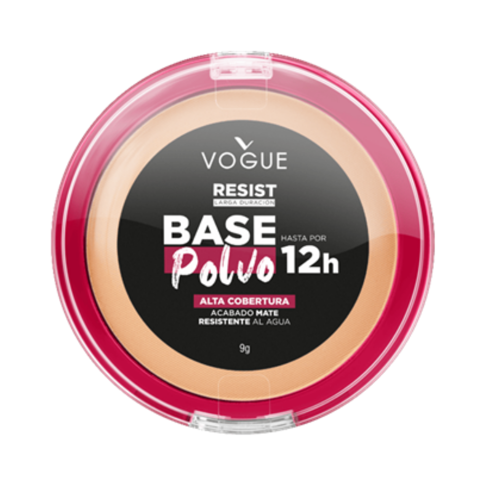 Base Polvo Resist Vogue Capuccino 2 En 1 9g