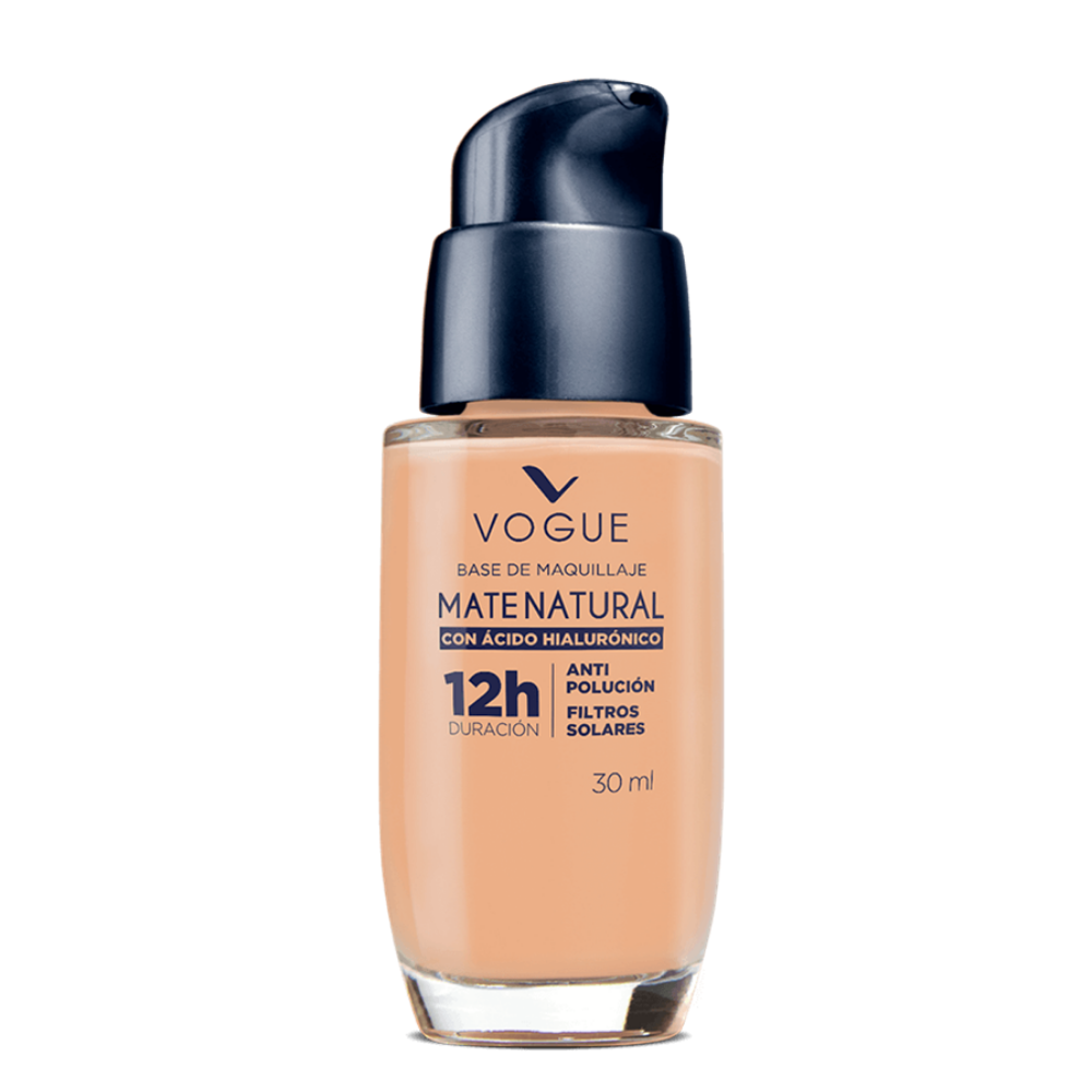 Base Líquida Vogue Mate Natural Trigo 30ml