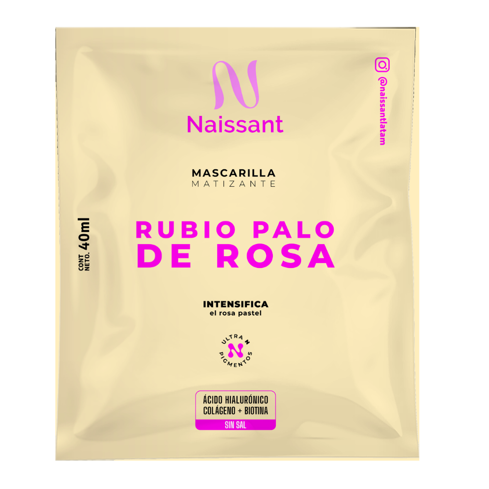 Mascarilla Matizante Naissant Palo Rosa 40mL