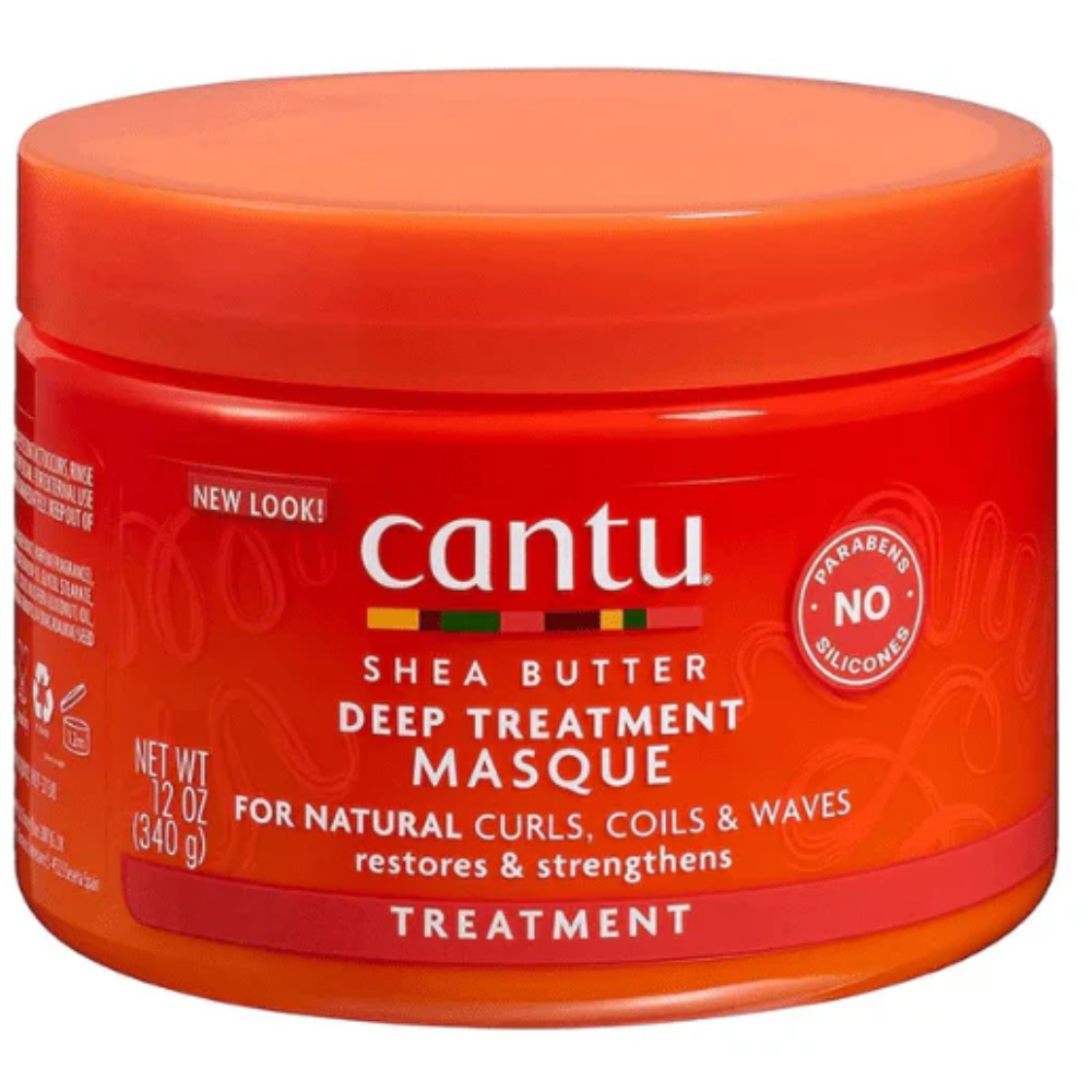 Cantu Shea Butter Deep Treatment Masque Nutrición y Reparación Intensiva para tu Cabello 340g