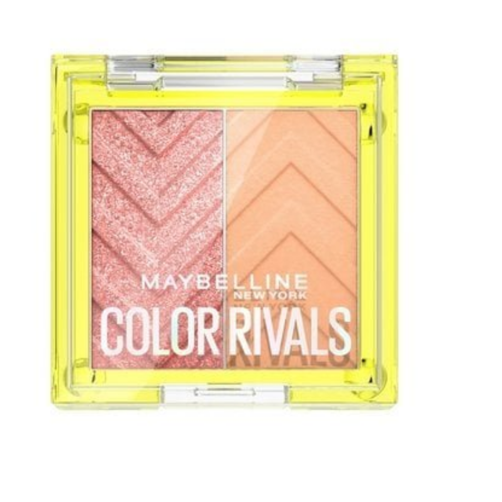 Paleta de Sombras de Ojos Maybelline Color Rivals Duo Extra x Lowkey