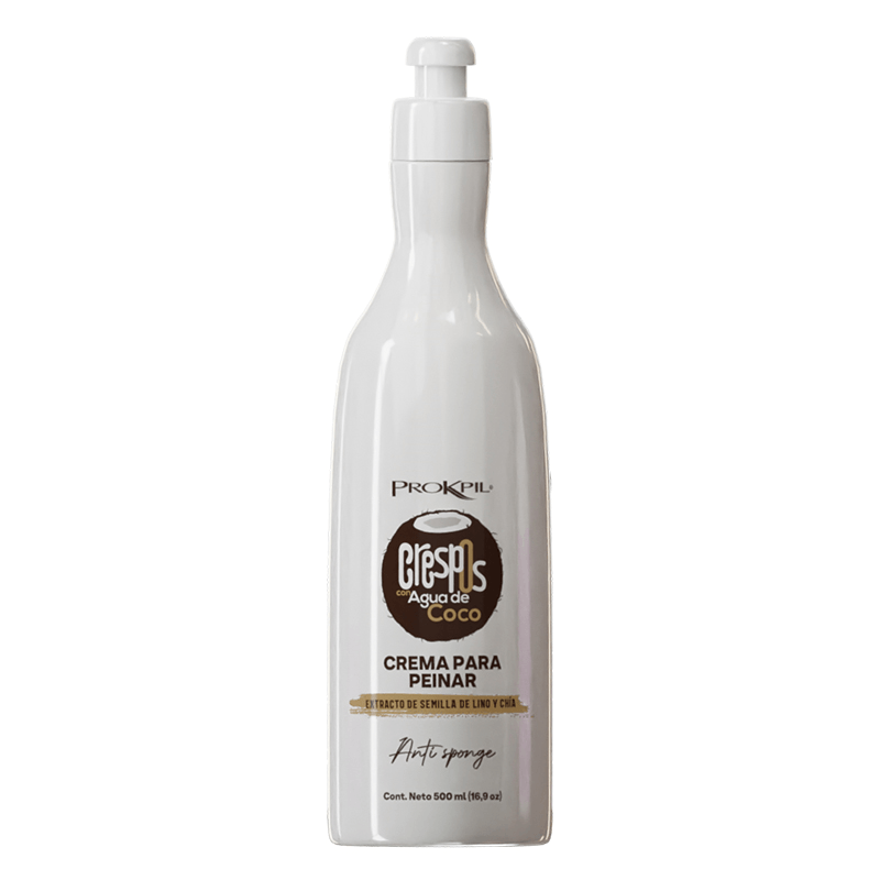 Crema Peinar Prokpil Crespos Agua De Coco 500mL