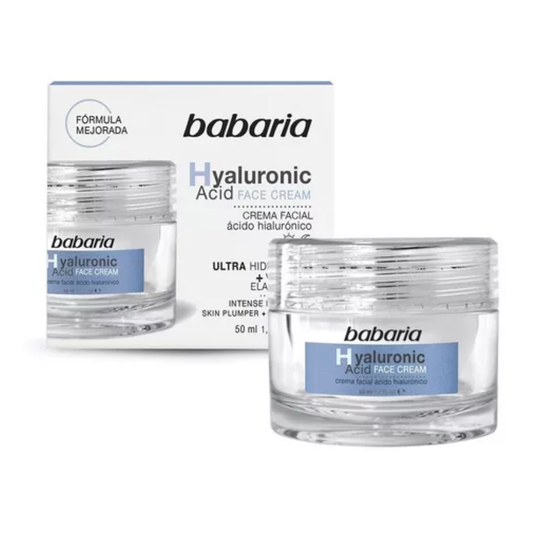 Crema Facial Babaria Acido Hialuronico 50ml Ultra Hidratante