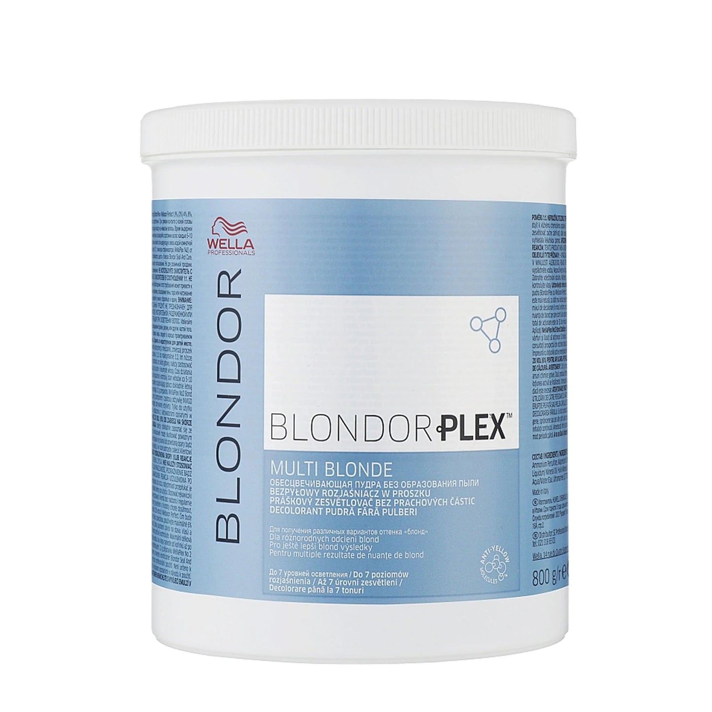 Polvo Decolorante Wella Blondor Plex