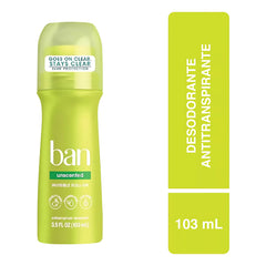 Desodorante Roll-on Ban Sin Fragancia 103ml