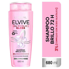 Loreal Paris Shampoo Brillo 680ML