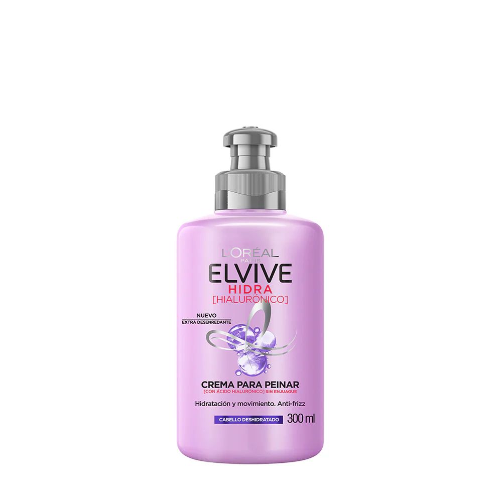 Crema Hidratante Para Peinar Elvive Hidratacion y Movimiento 300ML