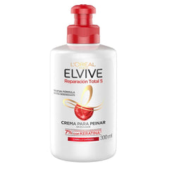Crema Para Peinar Reparacion Total 5 Elvive Loreal Paris 300ML