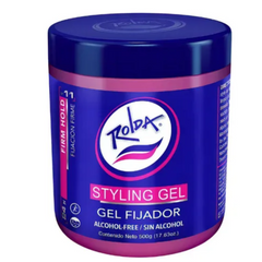 Gel Fijador Rolda Morado Fijación Extrema 500mL