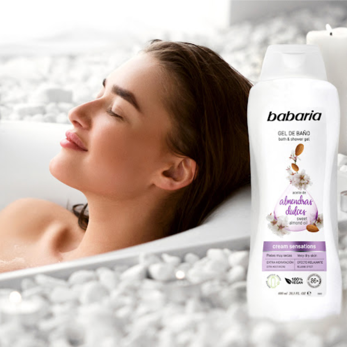 Gel Baño Babaria Almendra Dulce