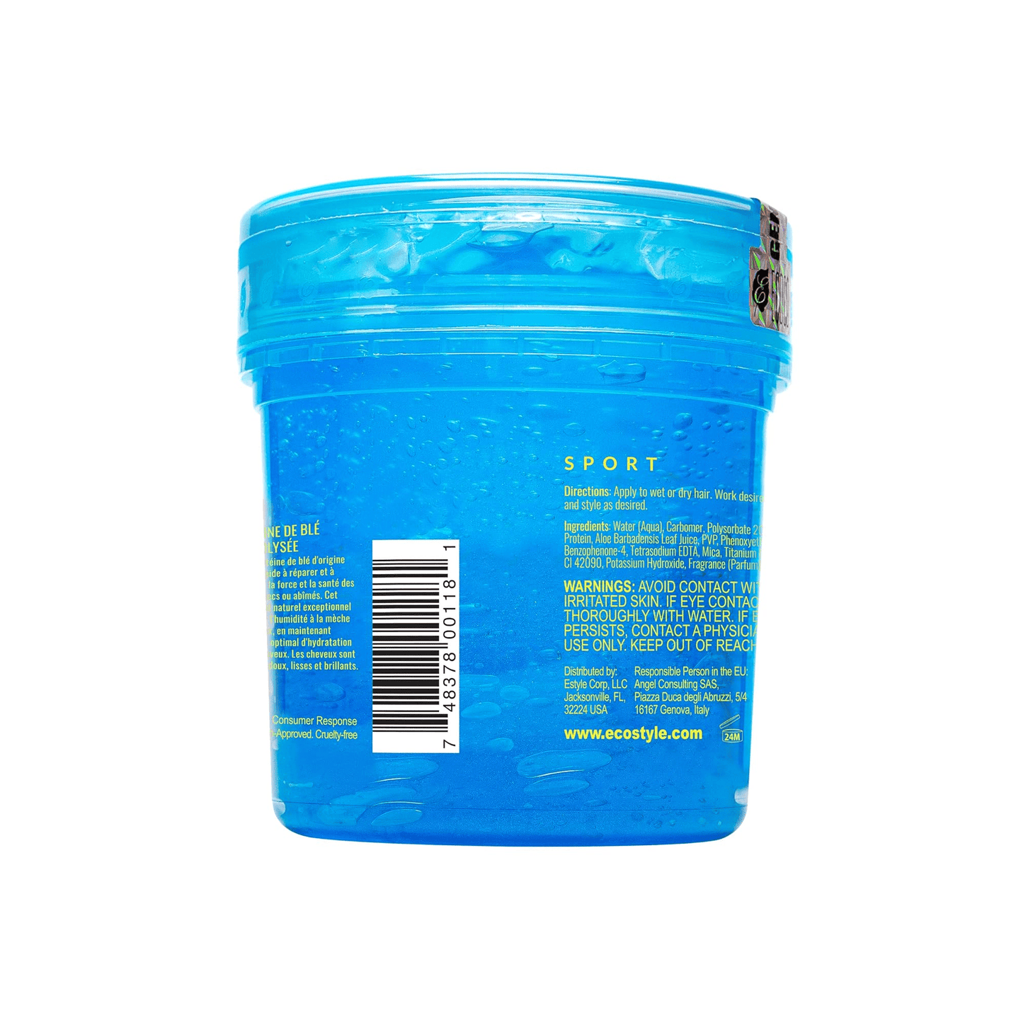 Gel Eco Sport Azul Extrafuerte 236ml