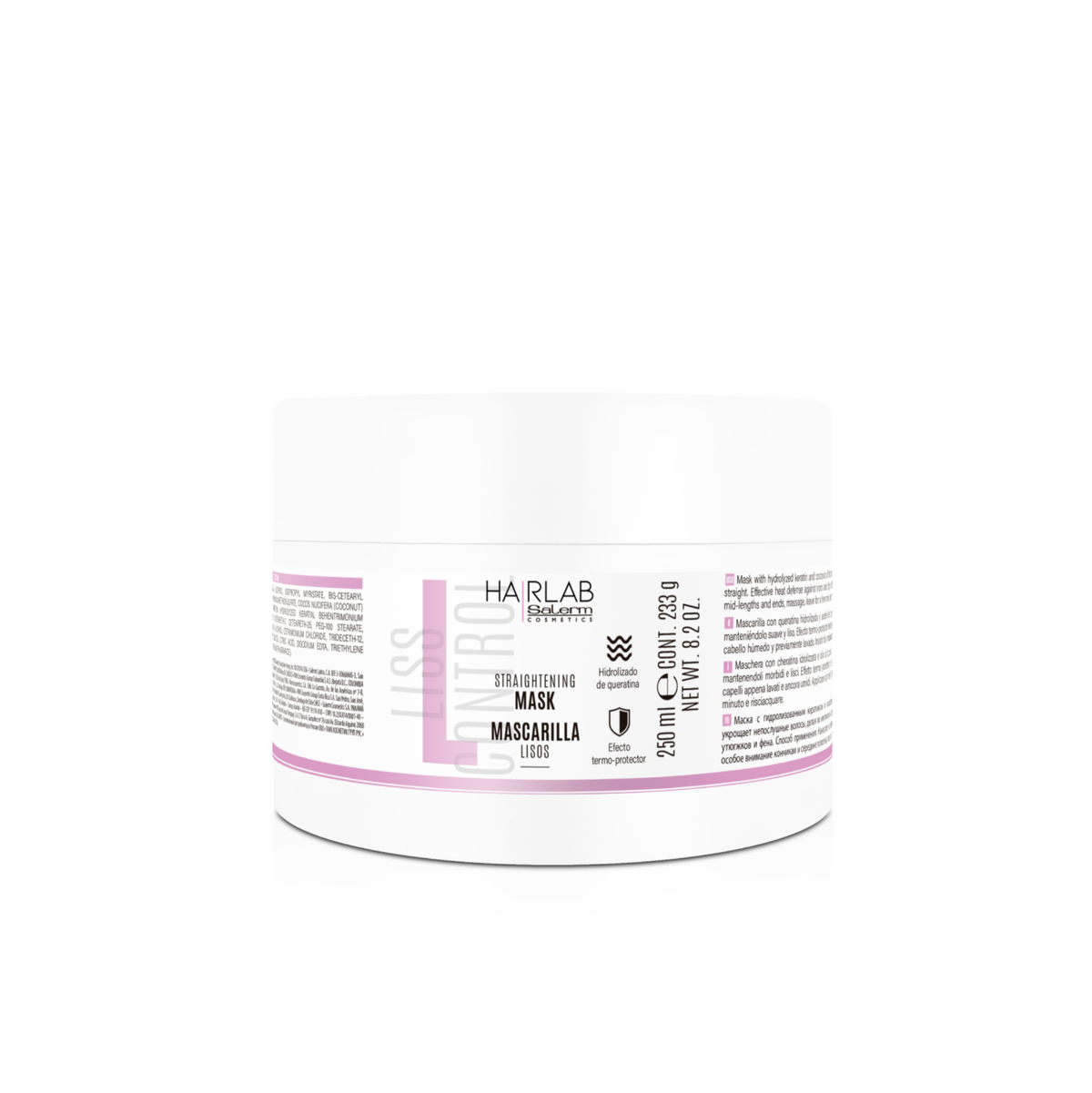 Mascarilla Lisos Salerm Hairlab 250ml