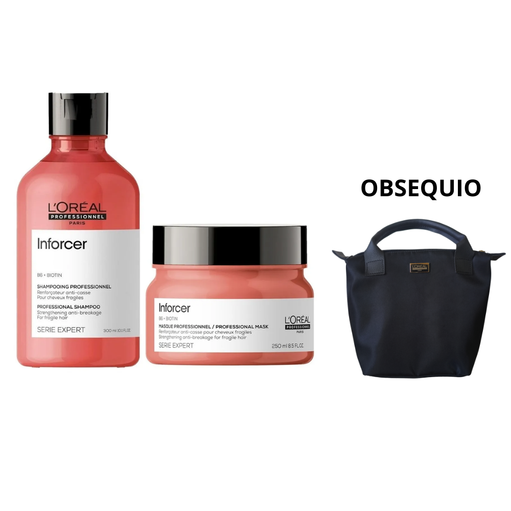 Kit Shampoo + Mascarilla Inforcer Loreal