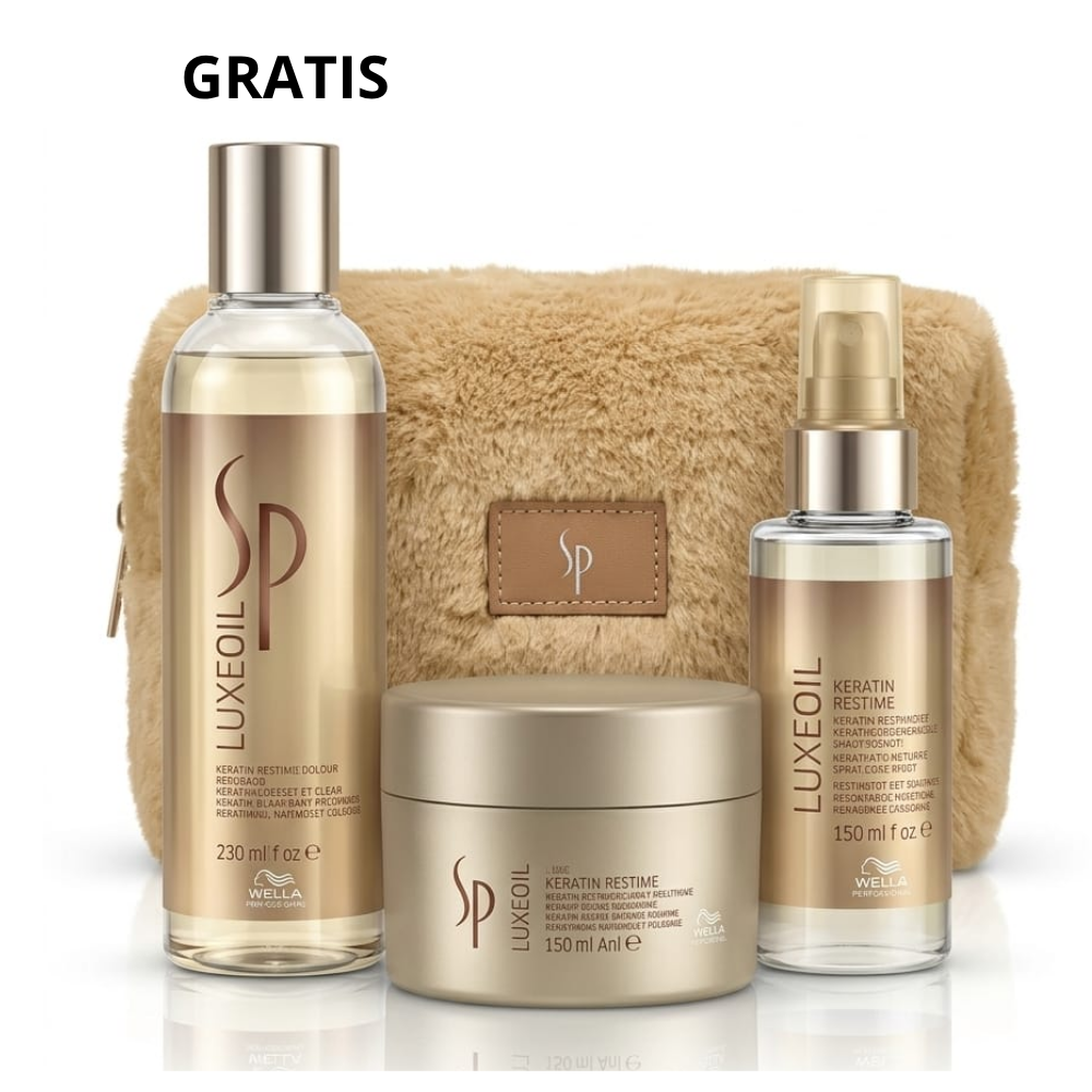 COMBO ESPECIAL Sp Luxe Oil Mascarilla + Elixer + shampoo Gratis